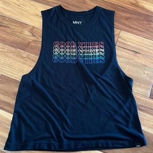 MNY Marc New York Good Vibes Tank